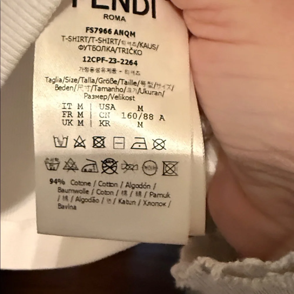 New w/o tag Fendi Women's White Tank Top medium - Picture 3 of 16